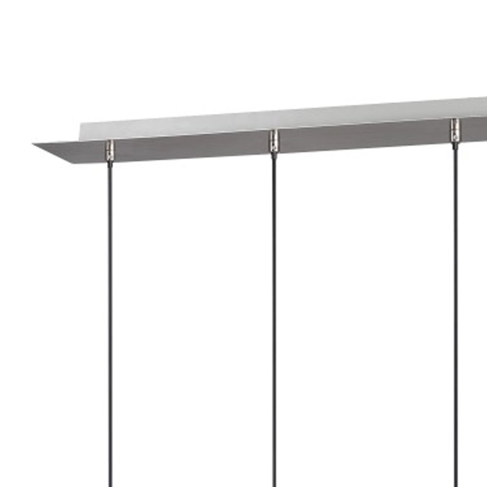 Pendelleuchte Marley 4-Licht-Nickelmatte Trio 4017807408775
