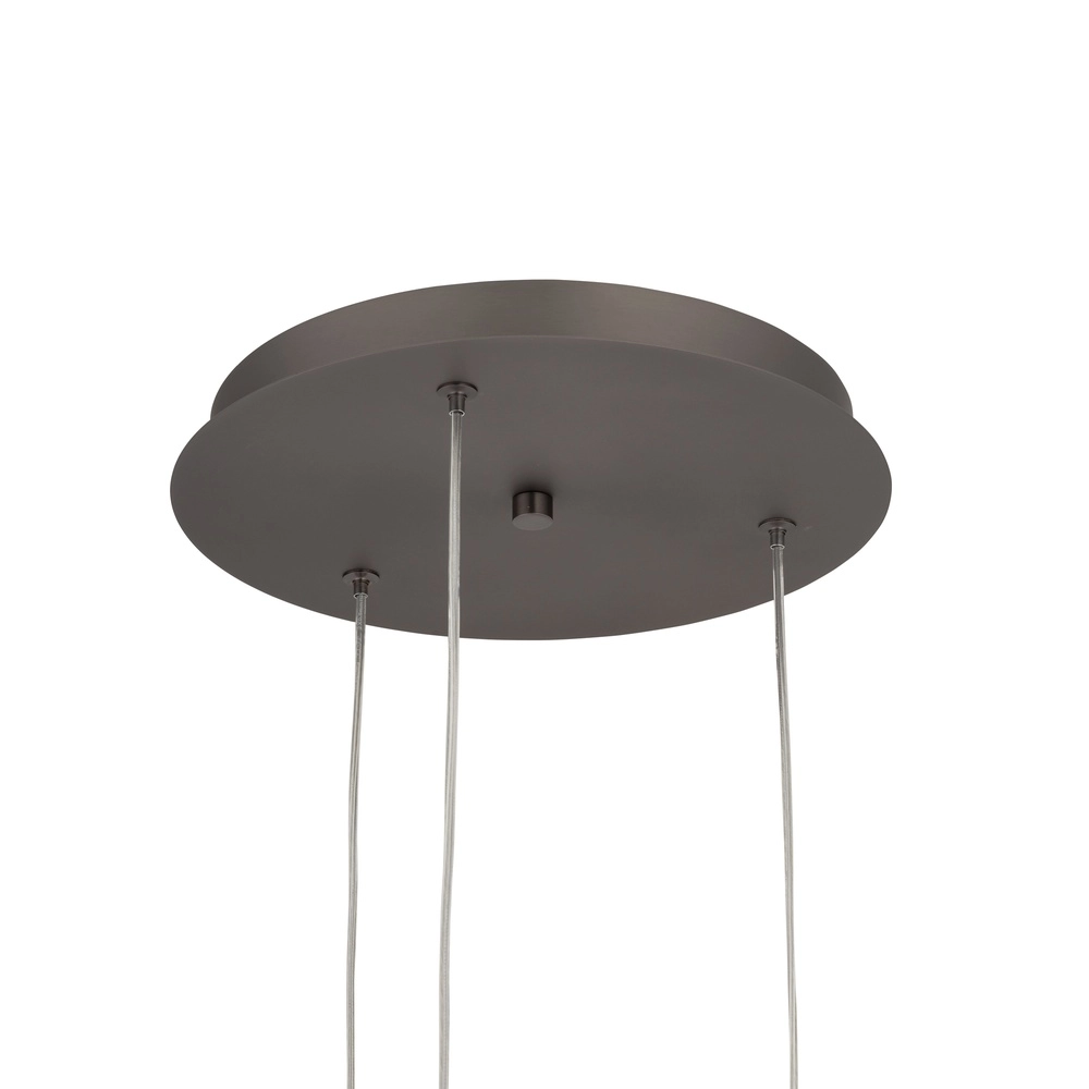 Design-Pendellampe Lunari Led 3-hellgrau Lyora 5903139119825