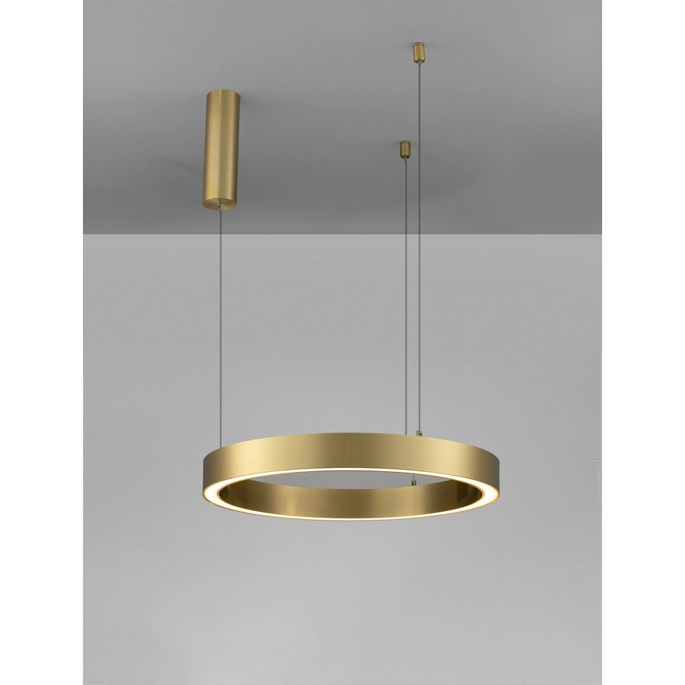 Design-Pendelleuchte Sting gold Ø 60cm