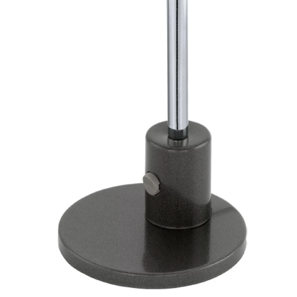 LED Tischlampe Fox Anthrazit mit Chrom Eglo 9002759928735
