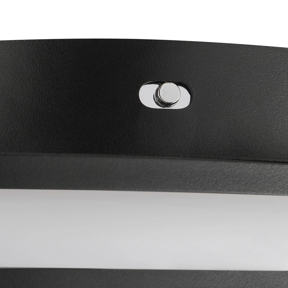 Schwarze Deckenlampe Revola Design Ø 40cm Brilliant 4004353477485
