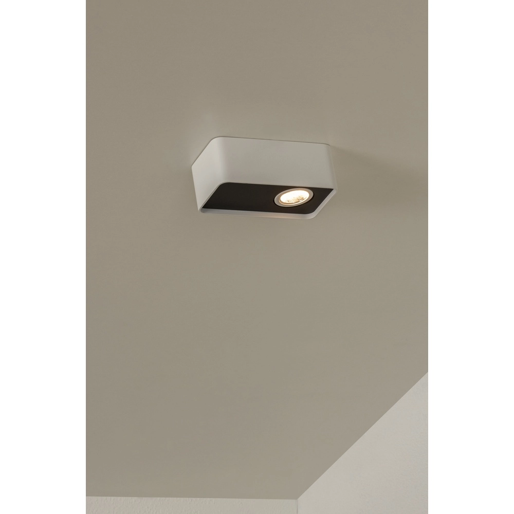 1-Licht Deckenlampe Angular Weiß Premium by Lucide 5411212234391