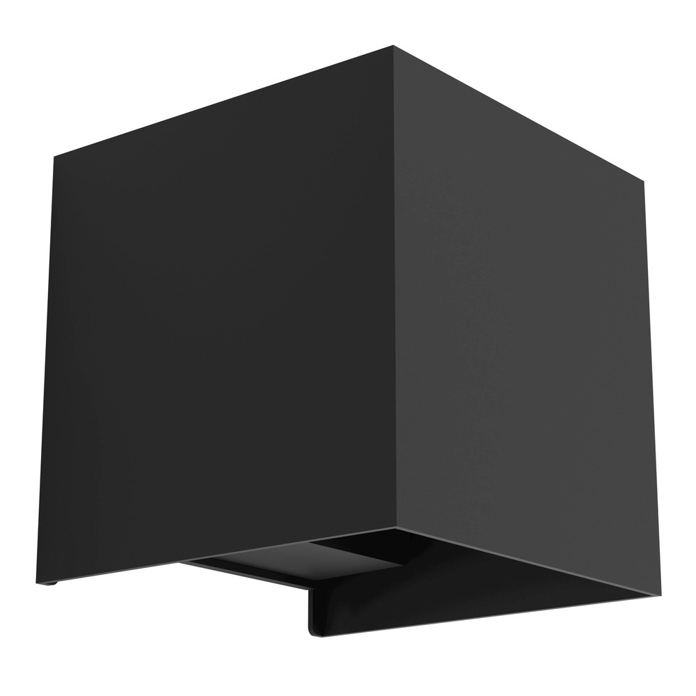 LED-Wandspot Valmontone Oben & Runter – Schwarz