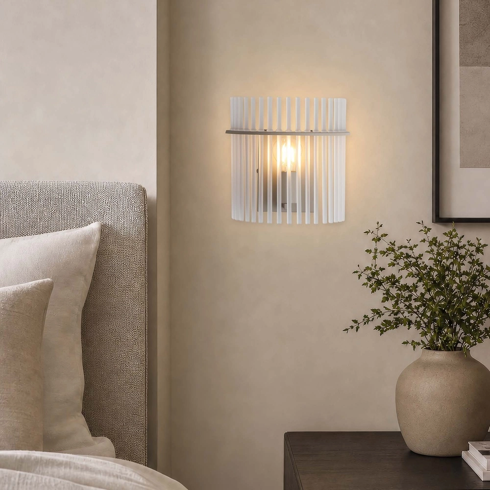 Wandlampe Swizzle Sandbraun Searchlight 5,05342E+12