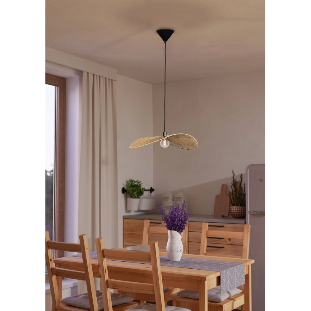 Rattan-Pendellampe Siruela 80 cm – 1x E27 Eglo 9002759319922