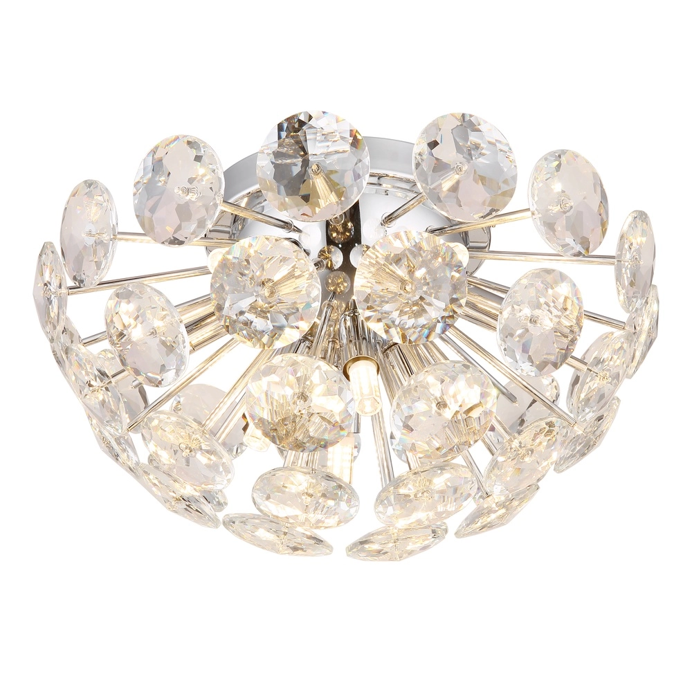 Deckenlampe Virina Chrom