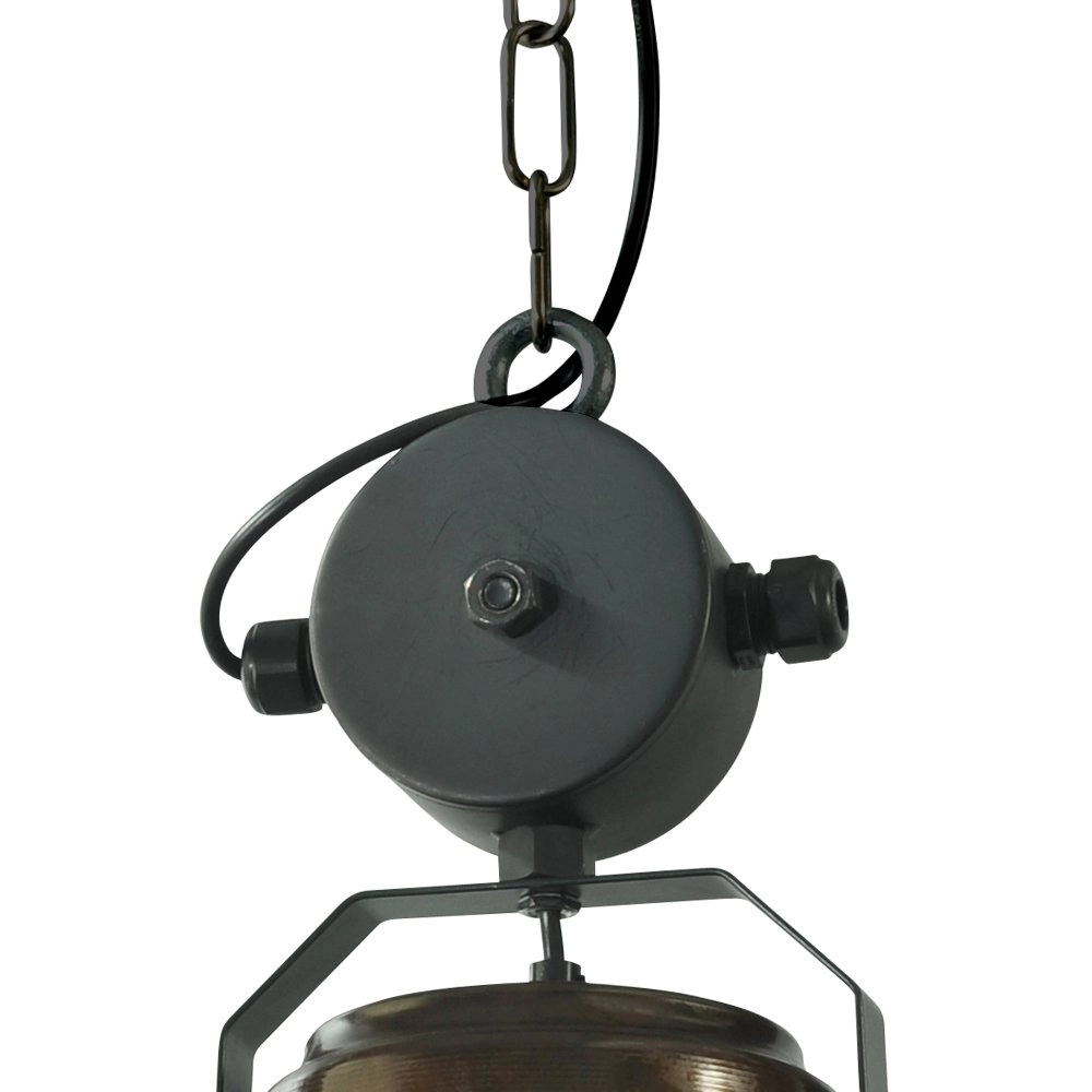 Pendelleuchte Industria 58 Block Kupferbraun mit schwarz Masterlight 8718121232935