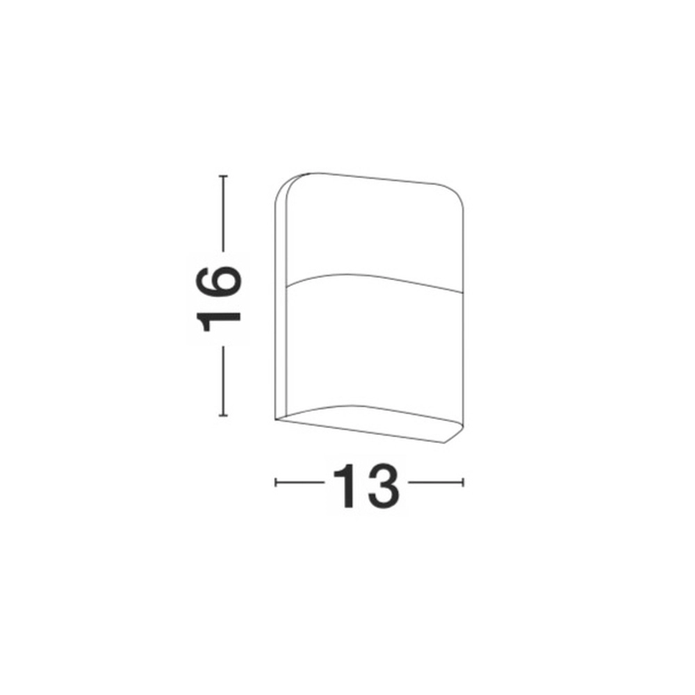 Wandleuchte Droplet weiß Lyora 5212017416995