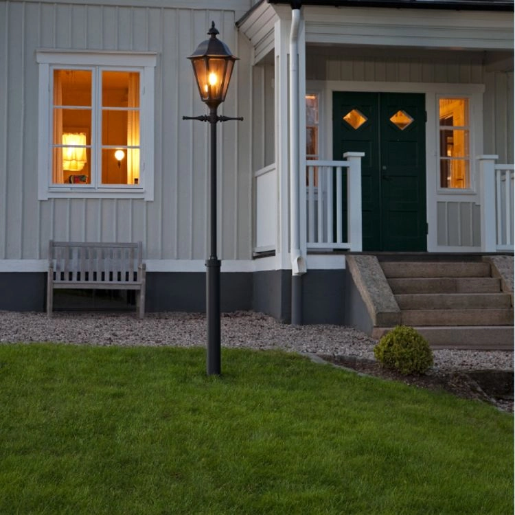 Terrasse Lampe Pallas 260 cm matt schwarz KonstSmide 7318305507500