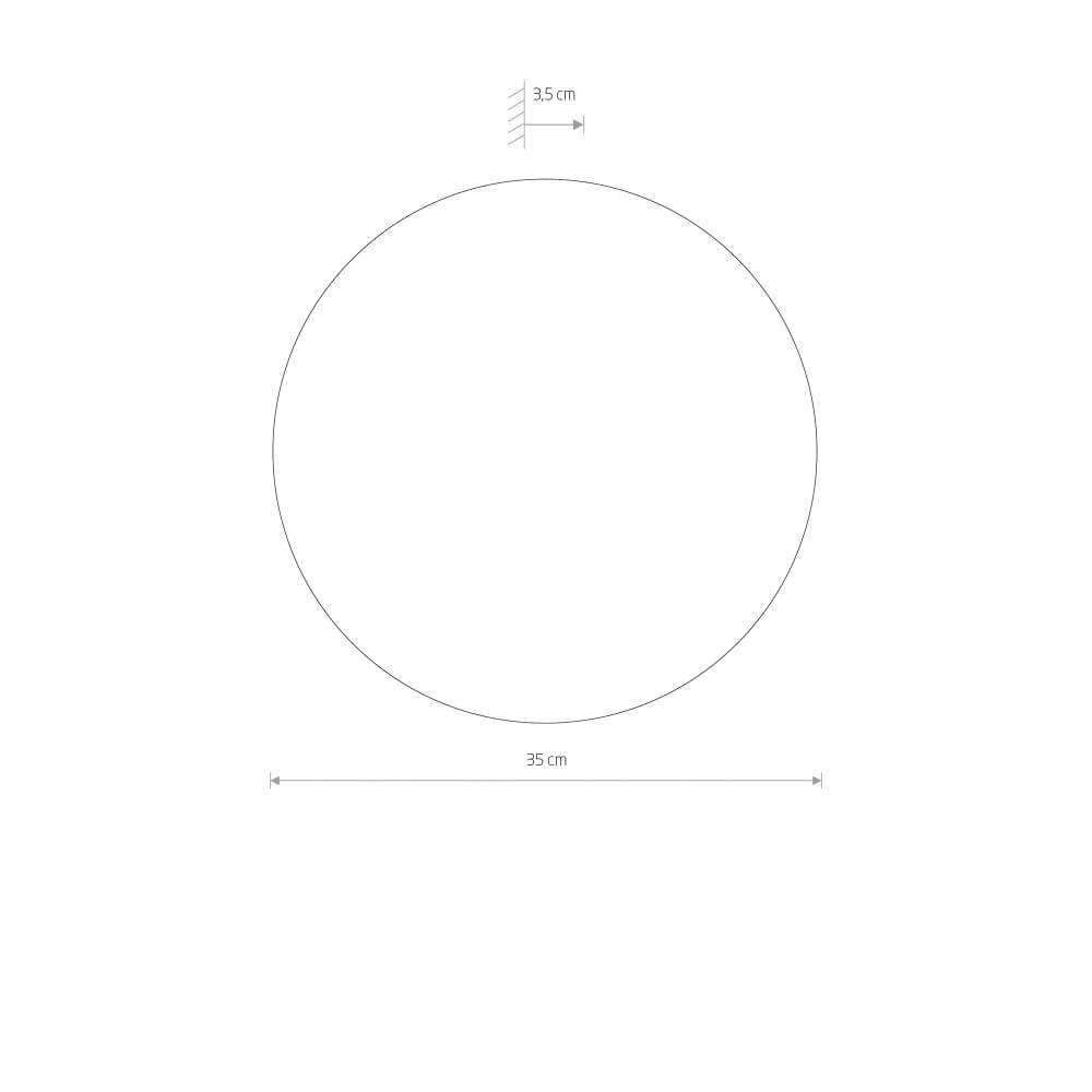 Wandleuchte Ring Timber L LED-Holz Lyora 5903139112918