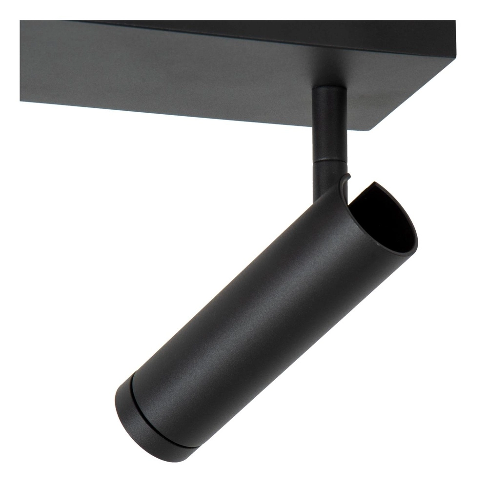 Elegante Deckenlampe Grado 2-Licht Schwarz Lucide 5411212221674