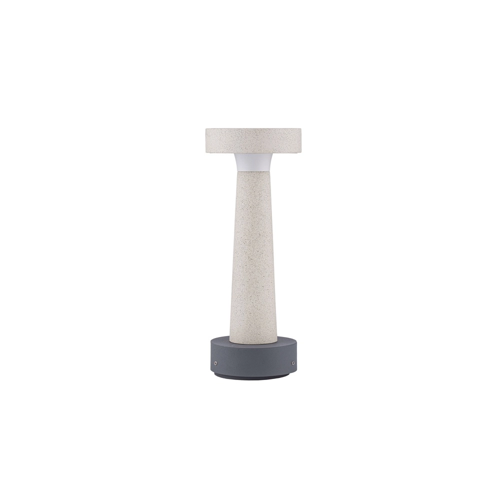 Gartenleuchte Cram sandbraun 30cm Lyora 5212017471550