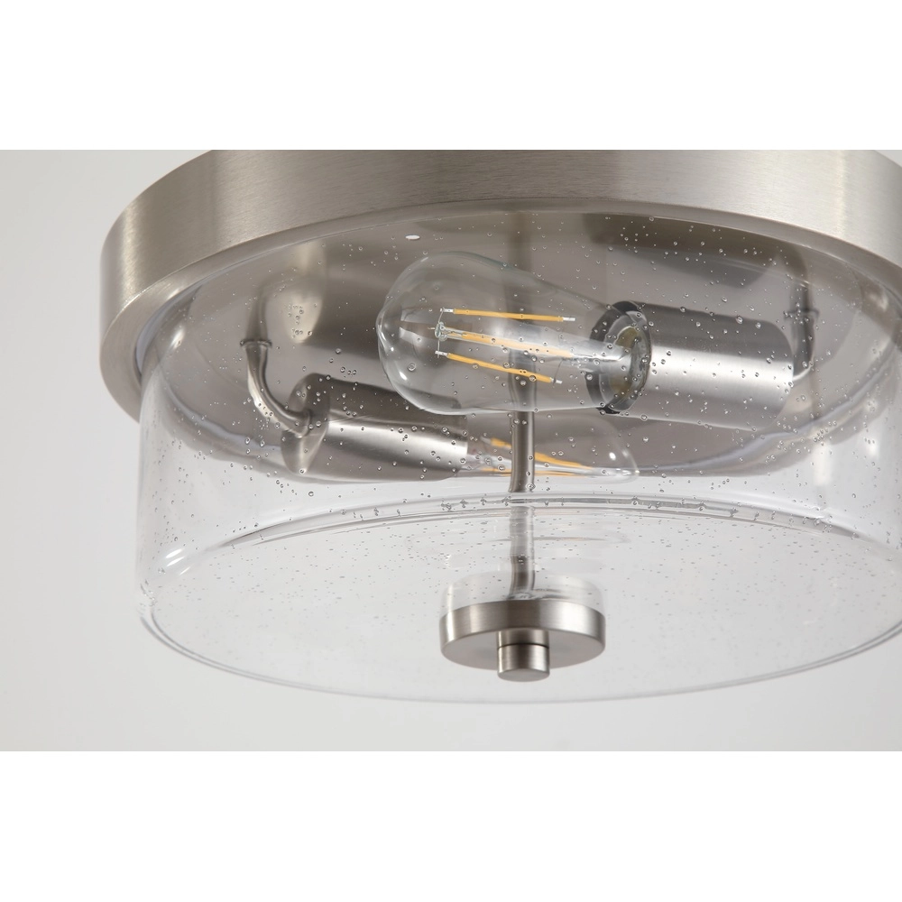Deckenlampe Preston Silbergrau Searchlight 5053423309453