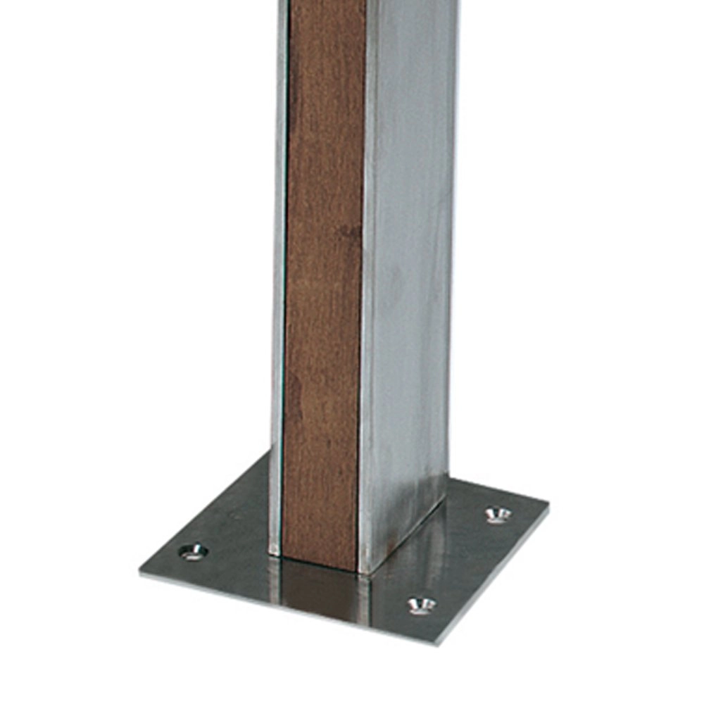 Gartenstrahler Q-Bic Teak 2 60 cm Hout-RVs Royal Botania