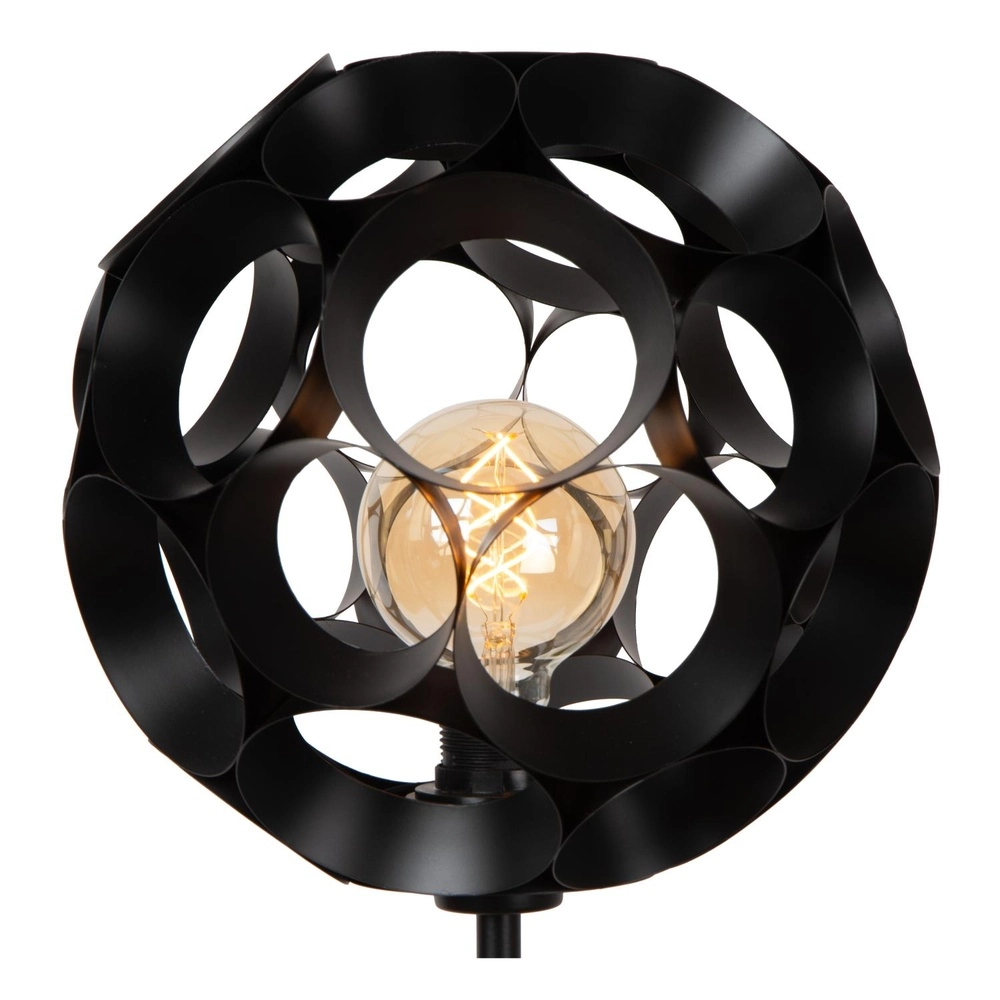 Stehlampe Hannelore Schwarz Lucide 5411212106285