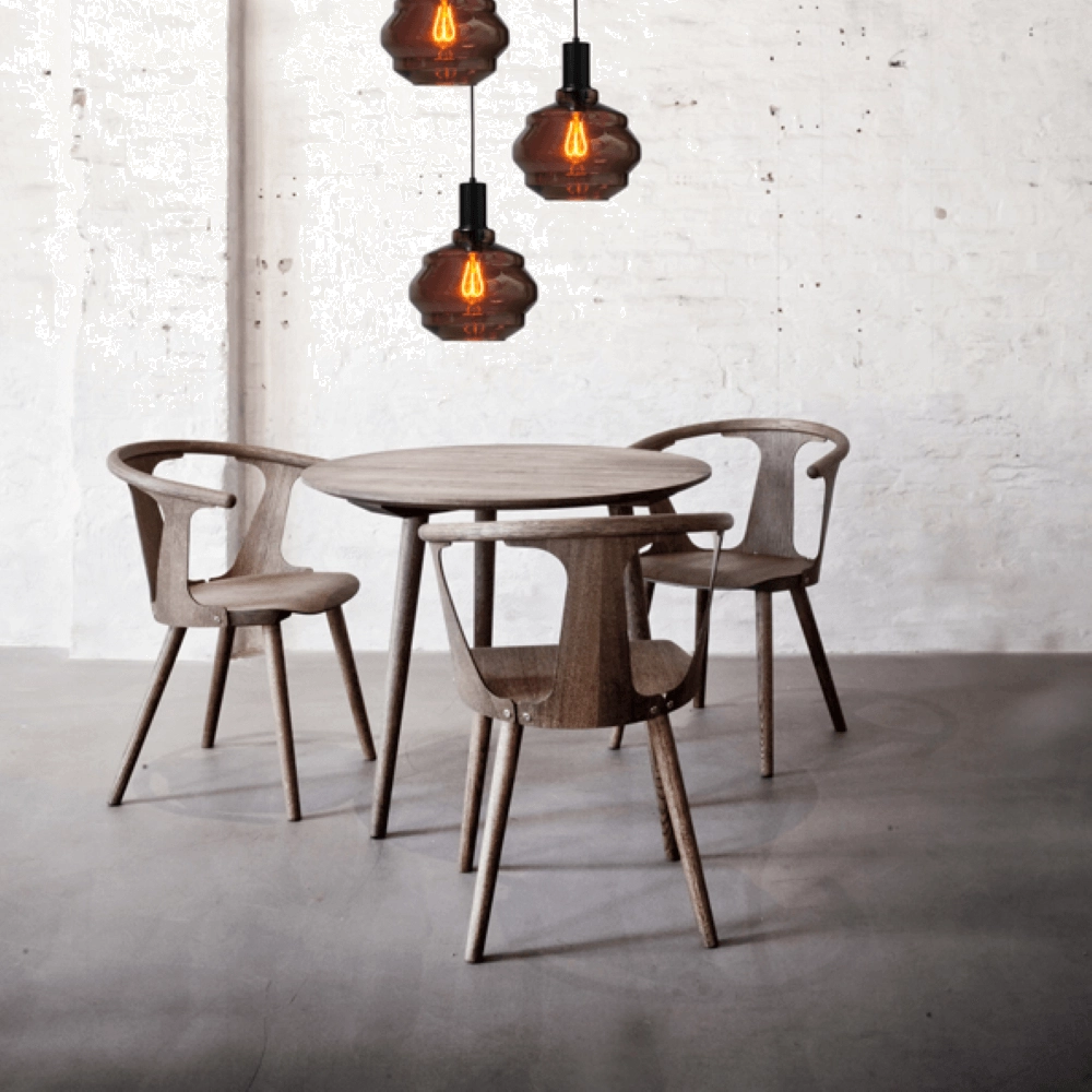 3-flammige Loft-Hängelampe - Schwarz - Porto mit kugelroten Gläsern - Ø 24cm Masterlight 8718121270715