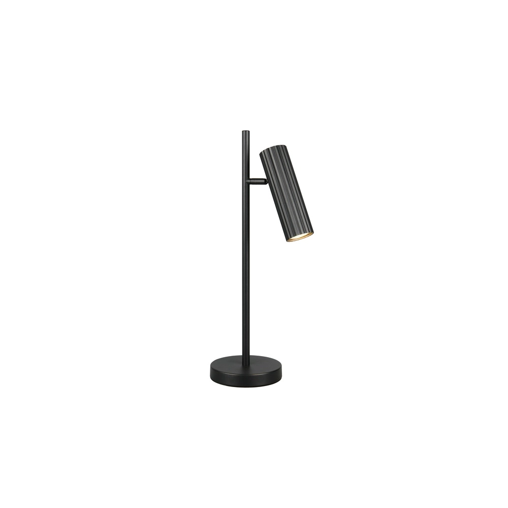 Schlanke Tischleuchte Soka schwarz Trio 4017807658712