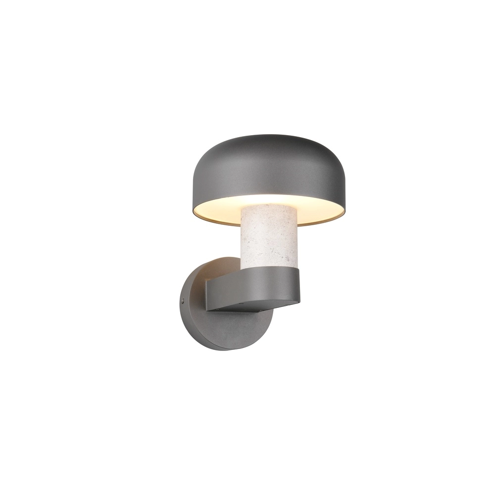 Design-Wandleuchte Fraser grau