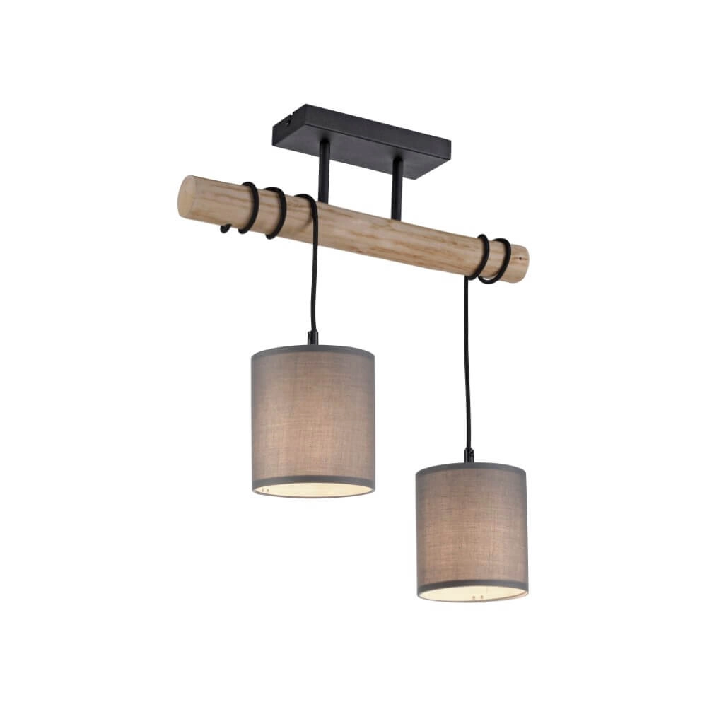 Ländliche Deckenleuchte Green Tribu Taupe