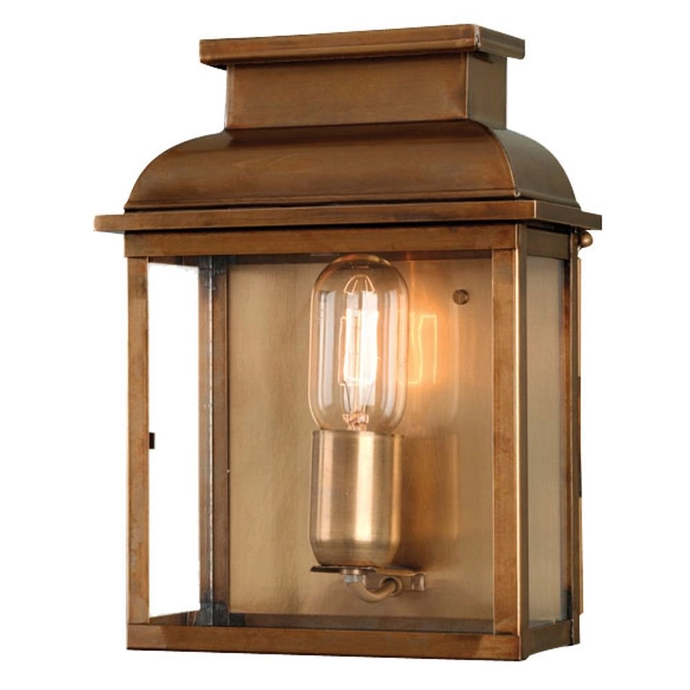 Außenlampe Old England 28 cm kupfer