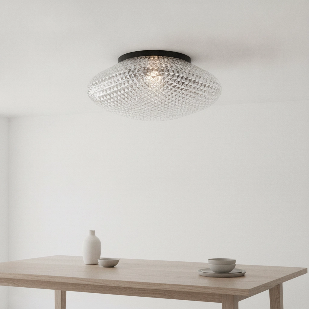 Deckenlampe Sens Rauchglas
