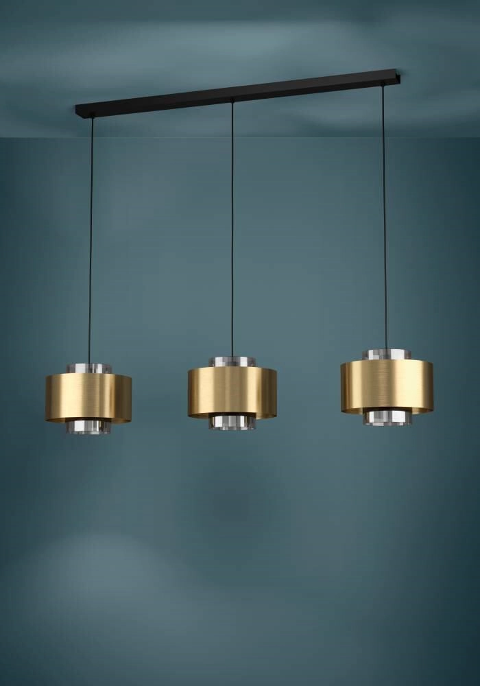 Goldene Esszimmerlampe Duglia 128cm Stars of Light 9008606221288