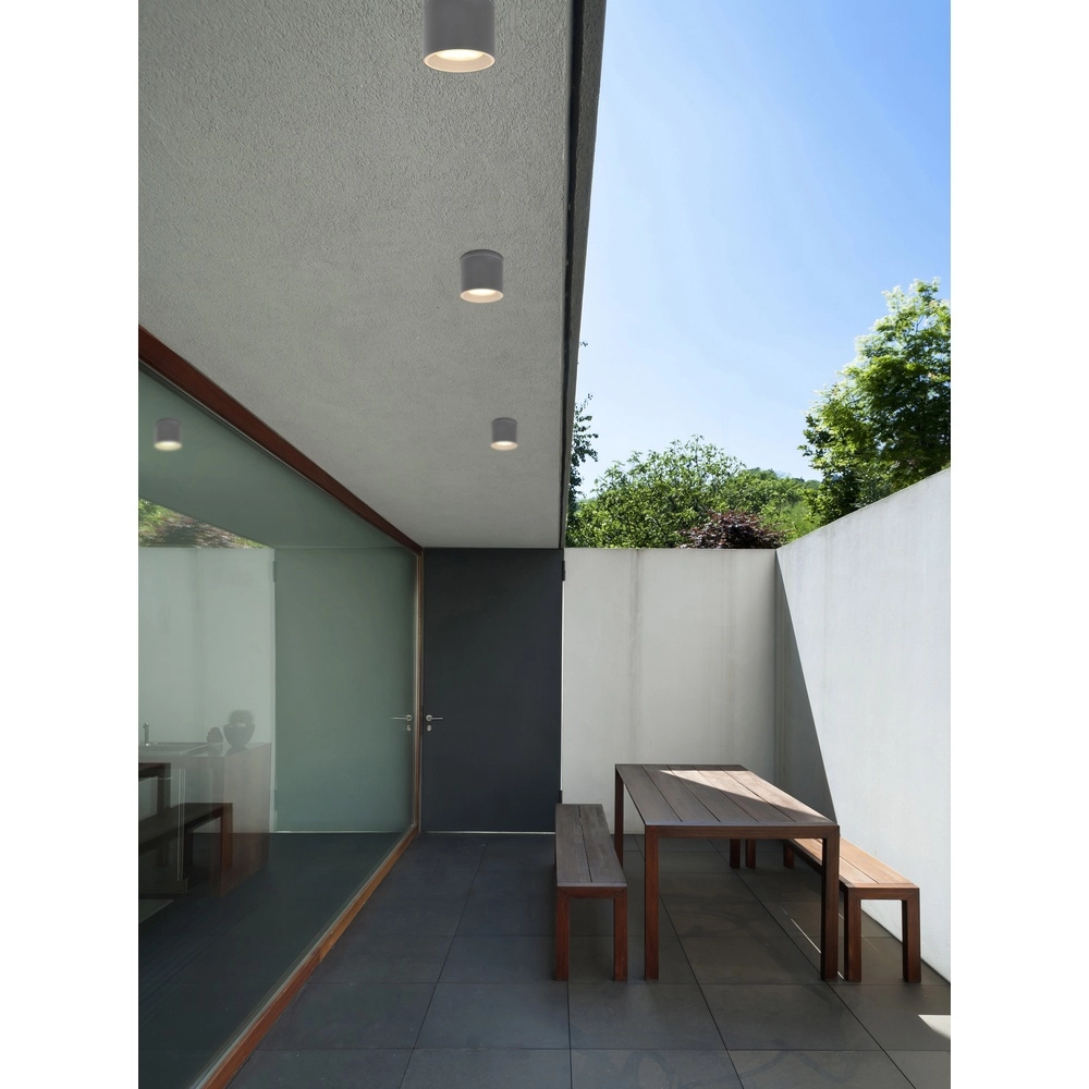 Eleganter Deckenscheinwerfer Alcala Anthrazit Globo 9007371389582