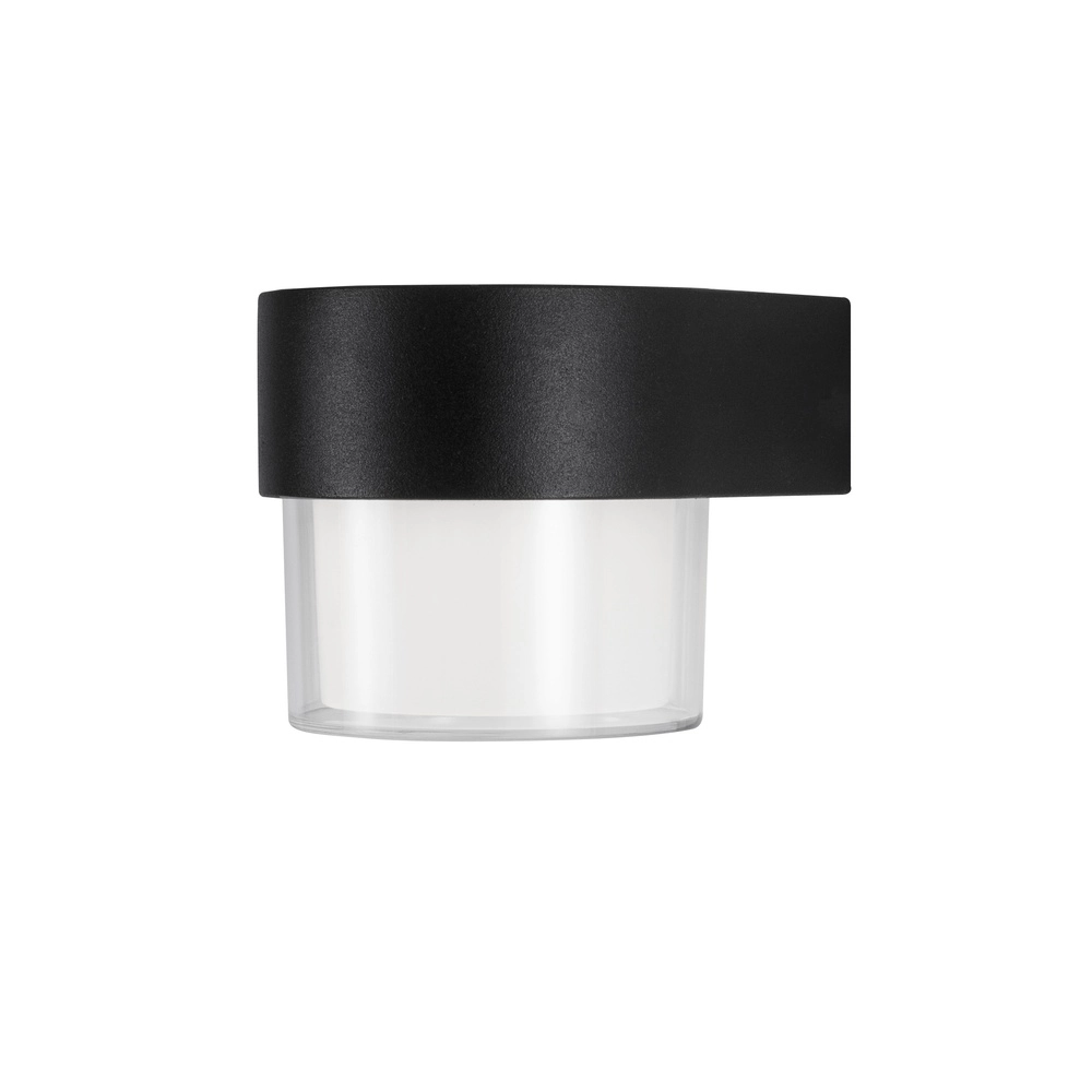 Design-Wandleuchte Darf Single Schwarz Lyora 5212017428196