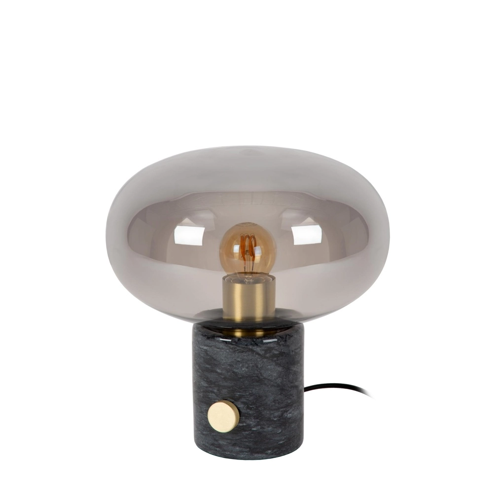 Design-Tischlampe Charlize Ø 23 cm schwarz
