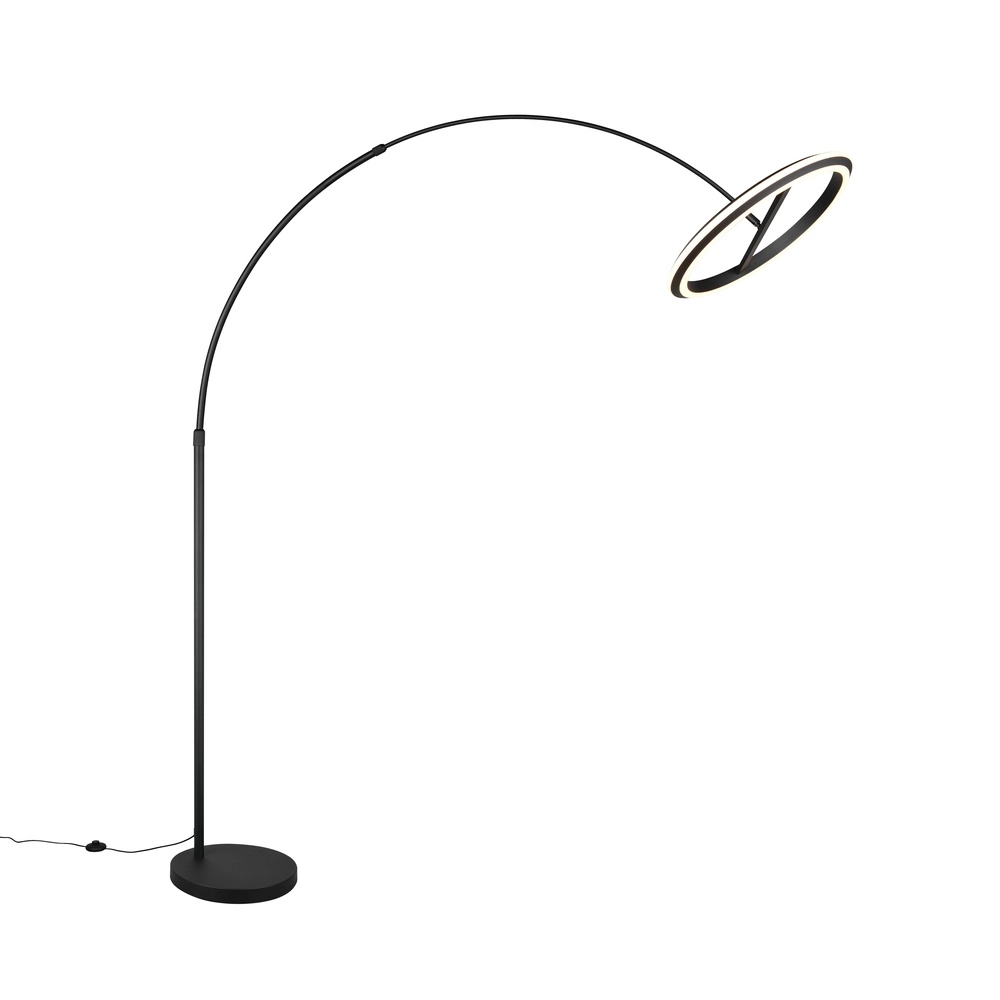 Stehlampe Amador Schwarz Trio 4017807688160