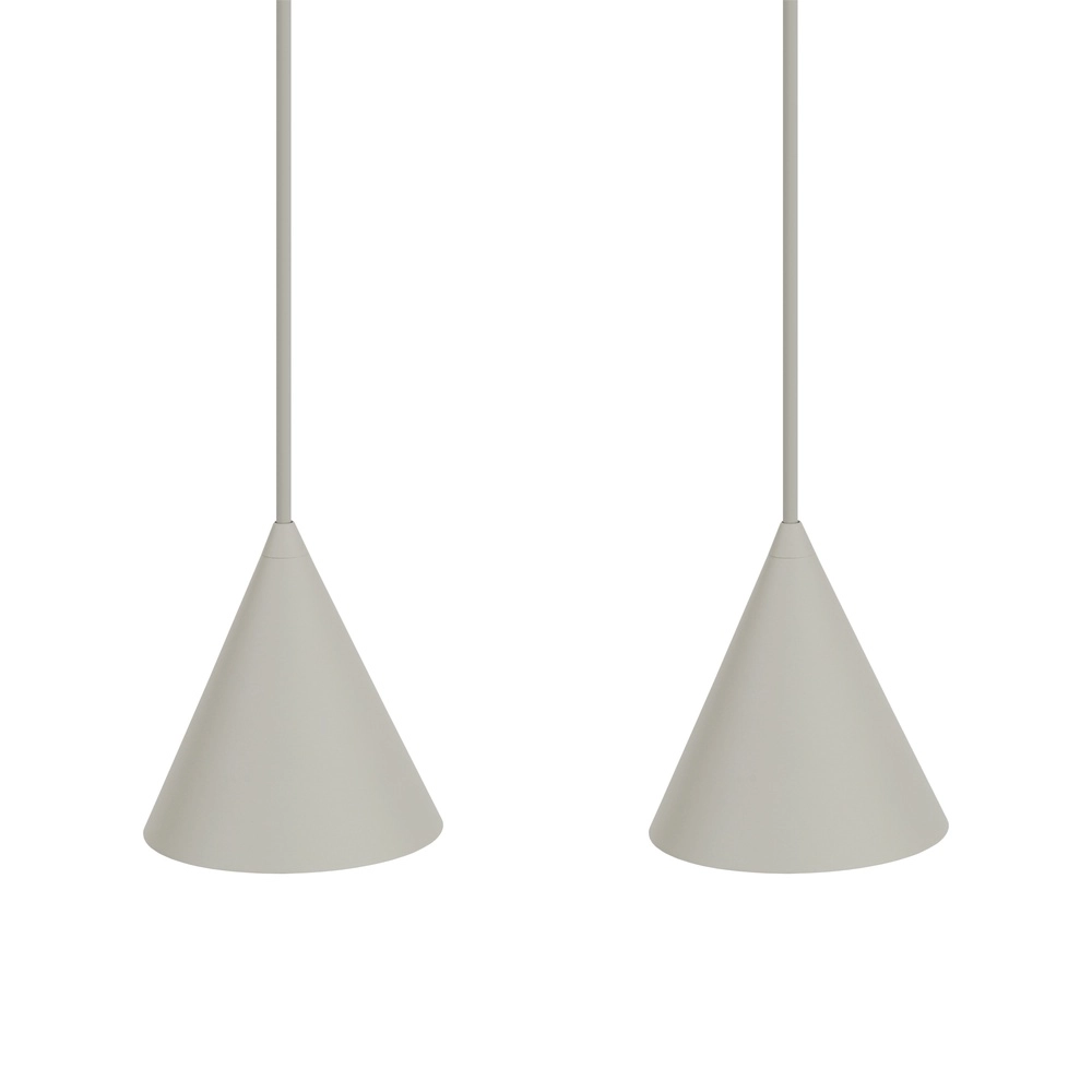 Decken- und Pendellampe Fourty Grau Lyora 5903139114516