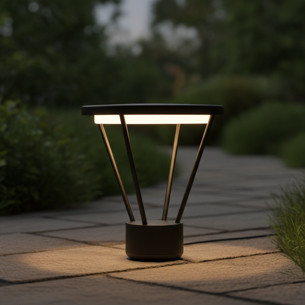 Design-Gartenleuchte Virtus anthrazit