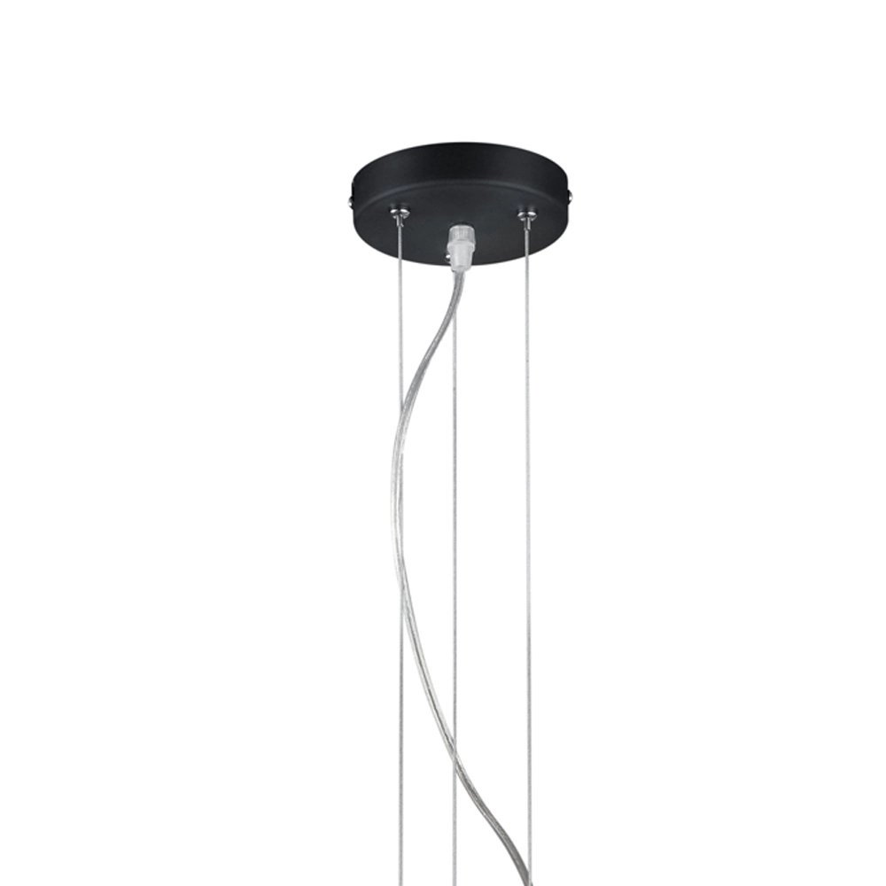 Pendelleuchte Baron 52 cm schwarz Trio 4017807387698