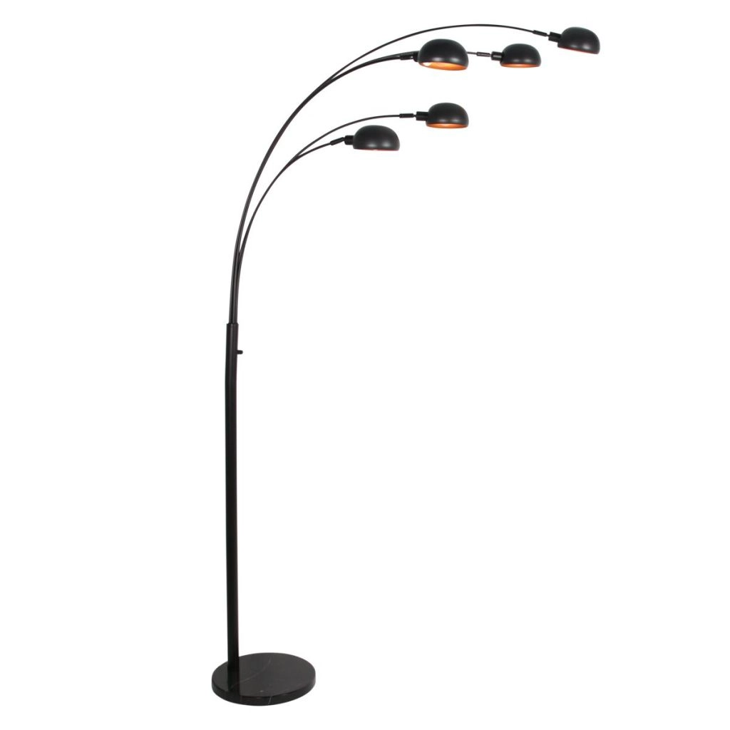 Stehlampe Pentra Schwarz Steinhauer 8712746187830