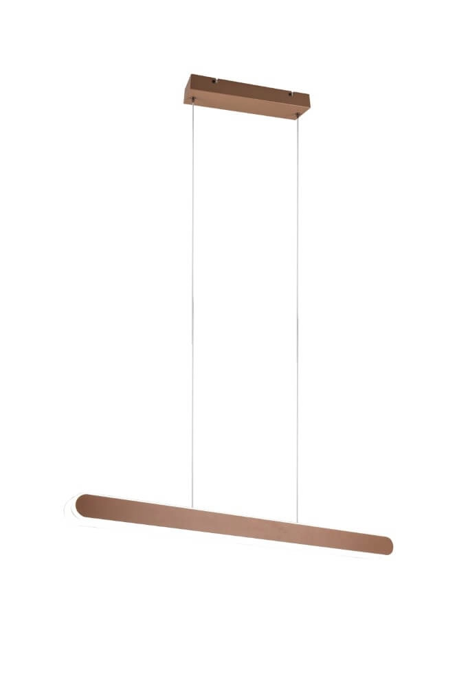Hängelampe Helios 130cm braun Trio 4017807577815