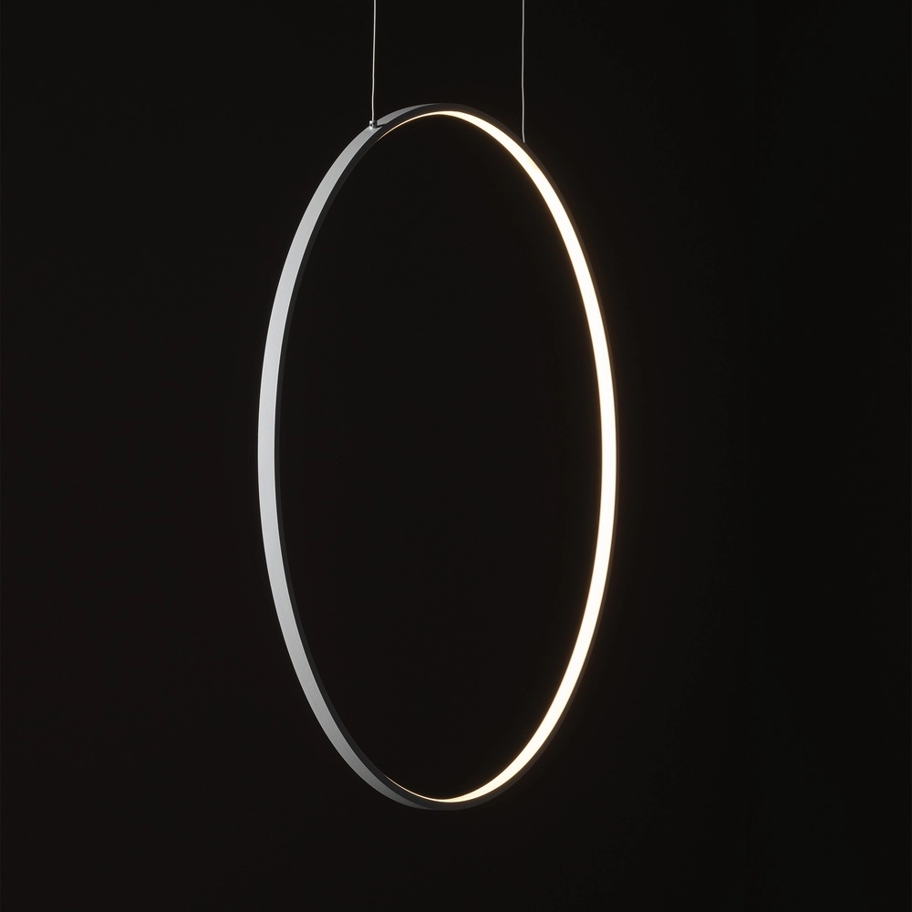 Design-Pendellampe Circolo Led weiße Ø 60 cm vertikal Lyora 5903139116053