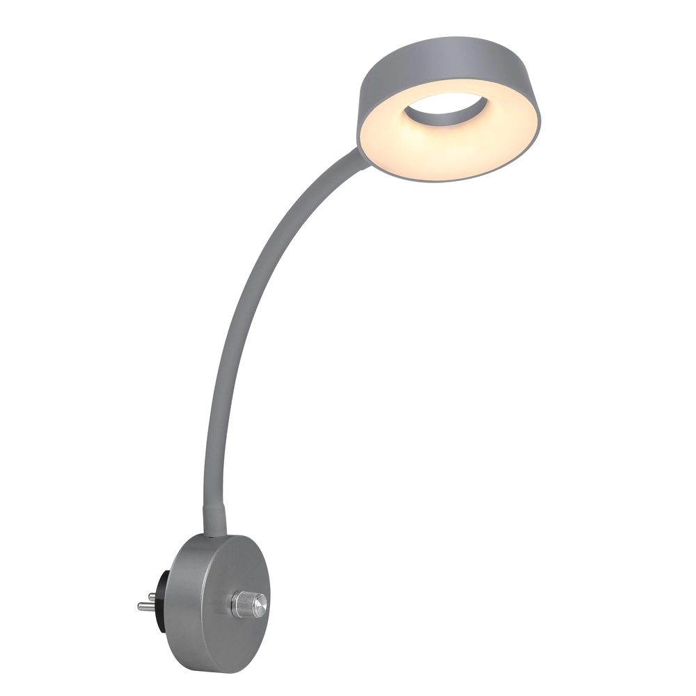 Licht Lehovo für Sockel-Silbergrau