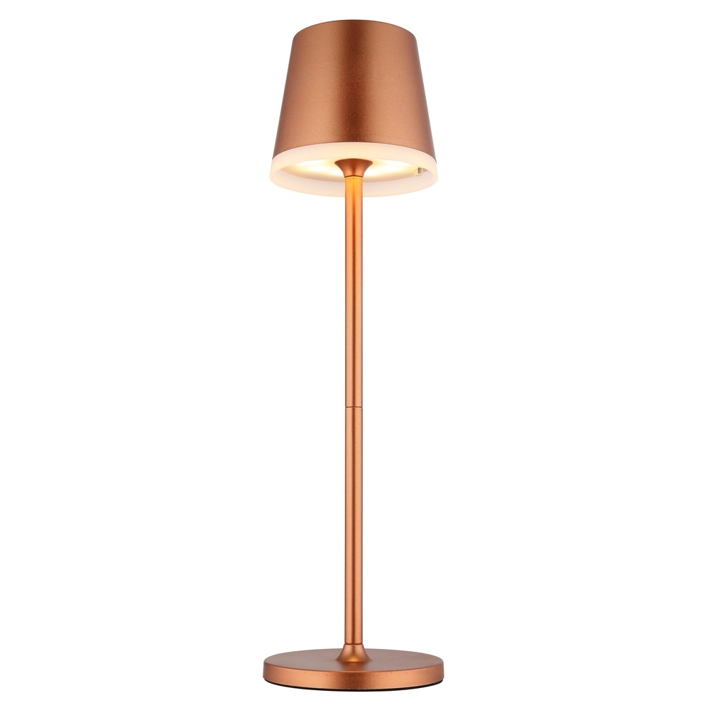 Solartischlampe Vannieso Champagner Globo 9007371487356
