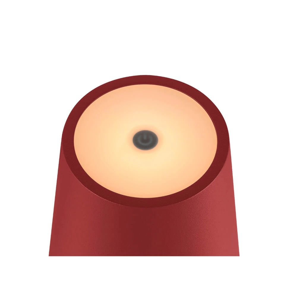 Tischlampe für den Außenbereich Vinolina Two rot - wiederaufladbar SLV 4024163288316