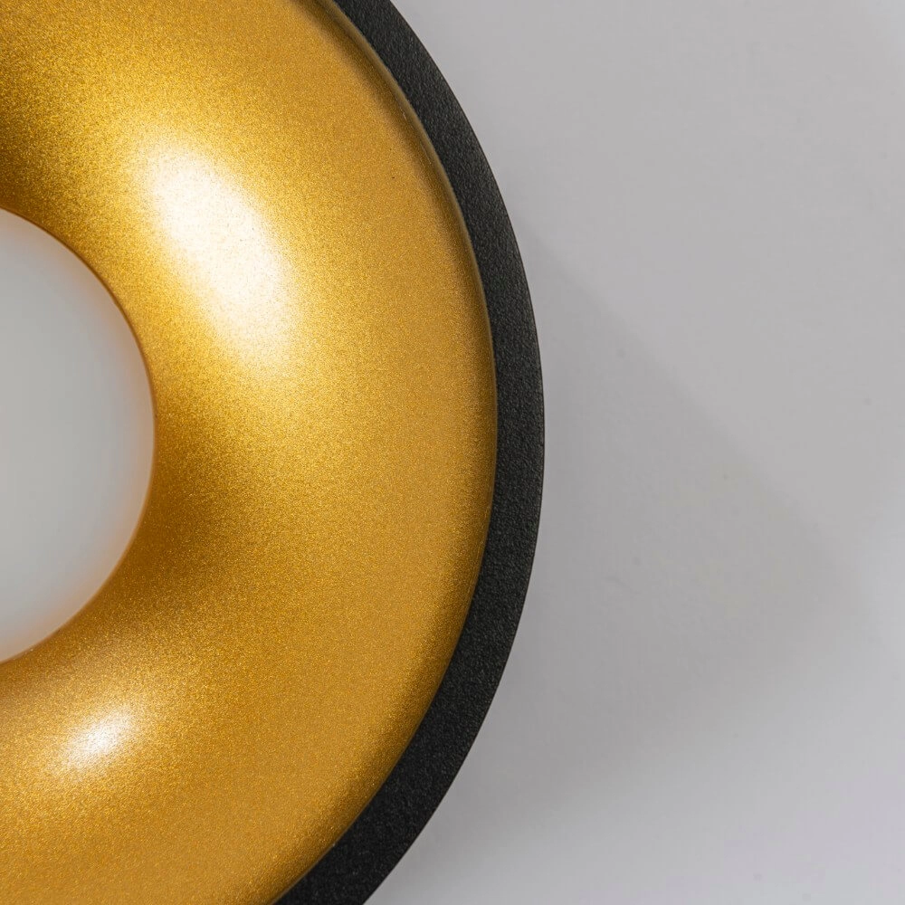 LED-Deckenstrahler Orlando schwarzes gold Artdelight 8720701100039