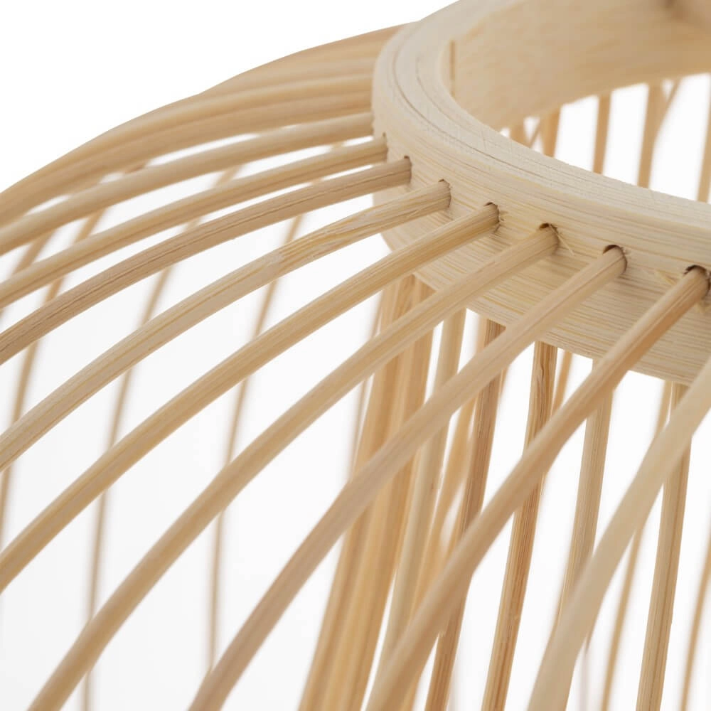 Natürliche Pendelleuchte Krabi Rattan Ø 40cm Lyora 5903139111584