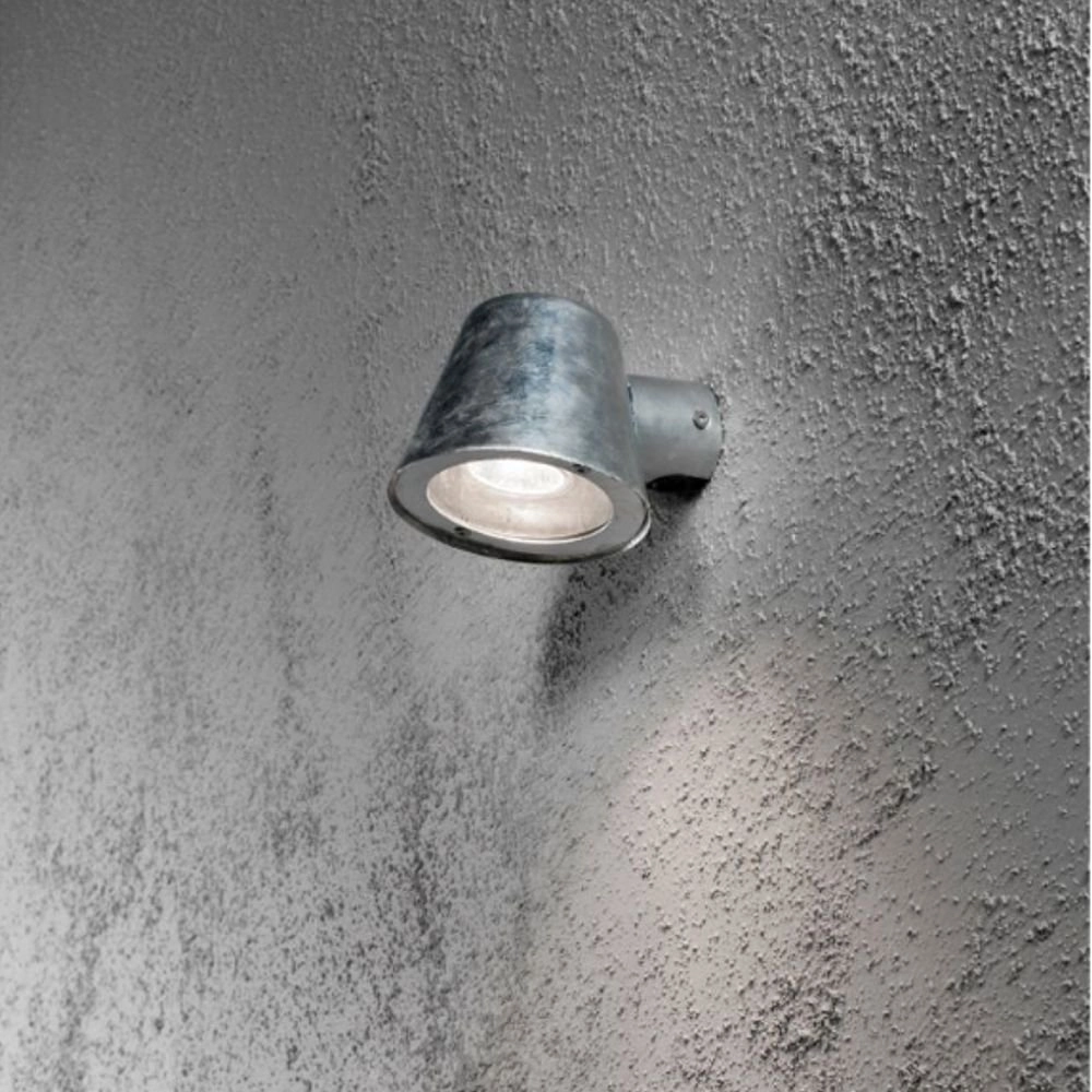 Wandspot Trieste 11cm zinkgrau KonstSmide 7318307523324