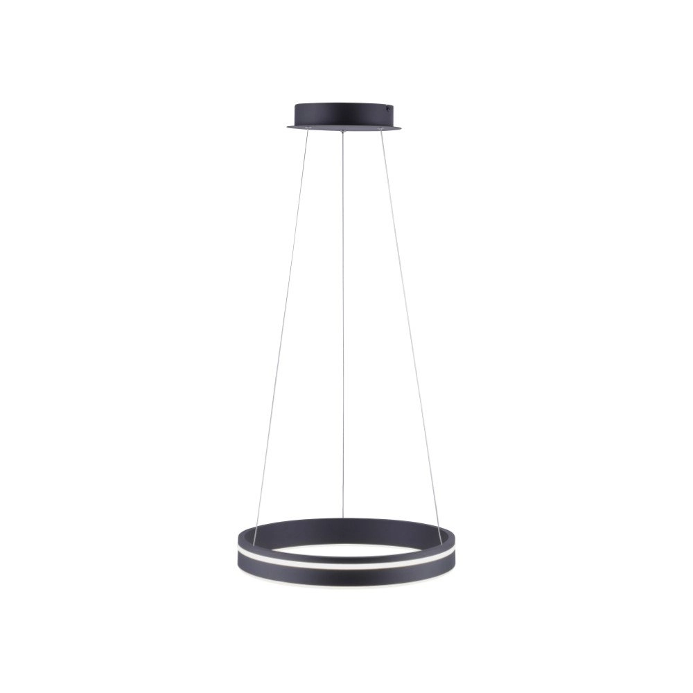 Hängelampe Q-Vito Ø 40 cm Anthrazit