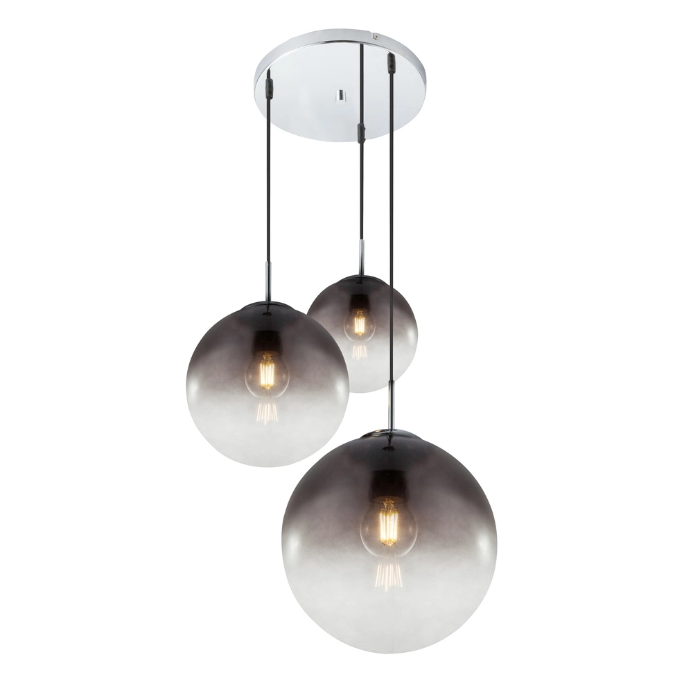 3-Licht Pendellampe Varus Chrom