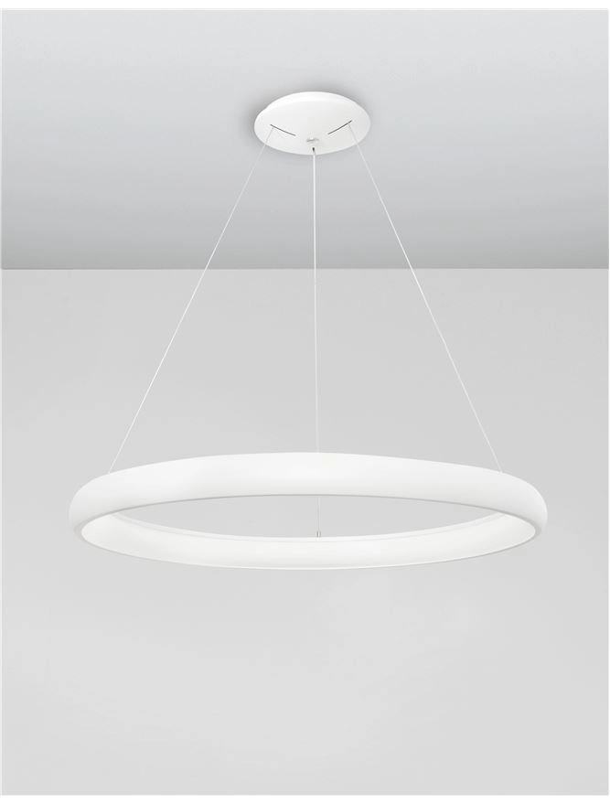 Design-Pendelleuchte Albi weiß Ø 61cm Lyora 5212017416902