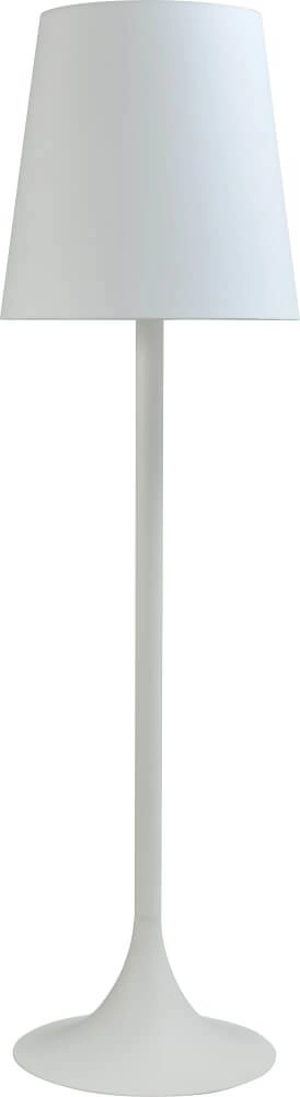 Stehlampe Trip 55 Disk 195 cm weiß