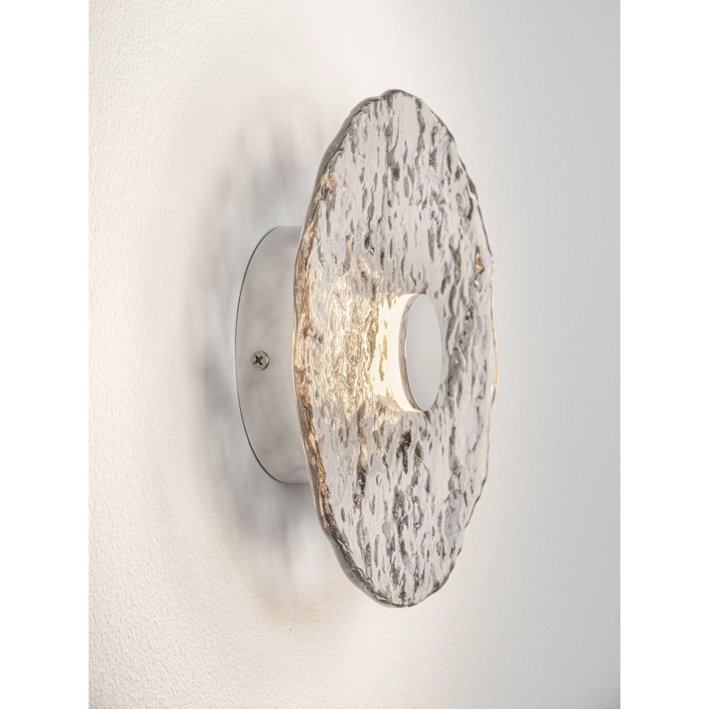 Wandlampe Delion Chrom mit Glas Lyora 5212063503359
