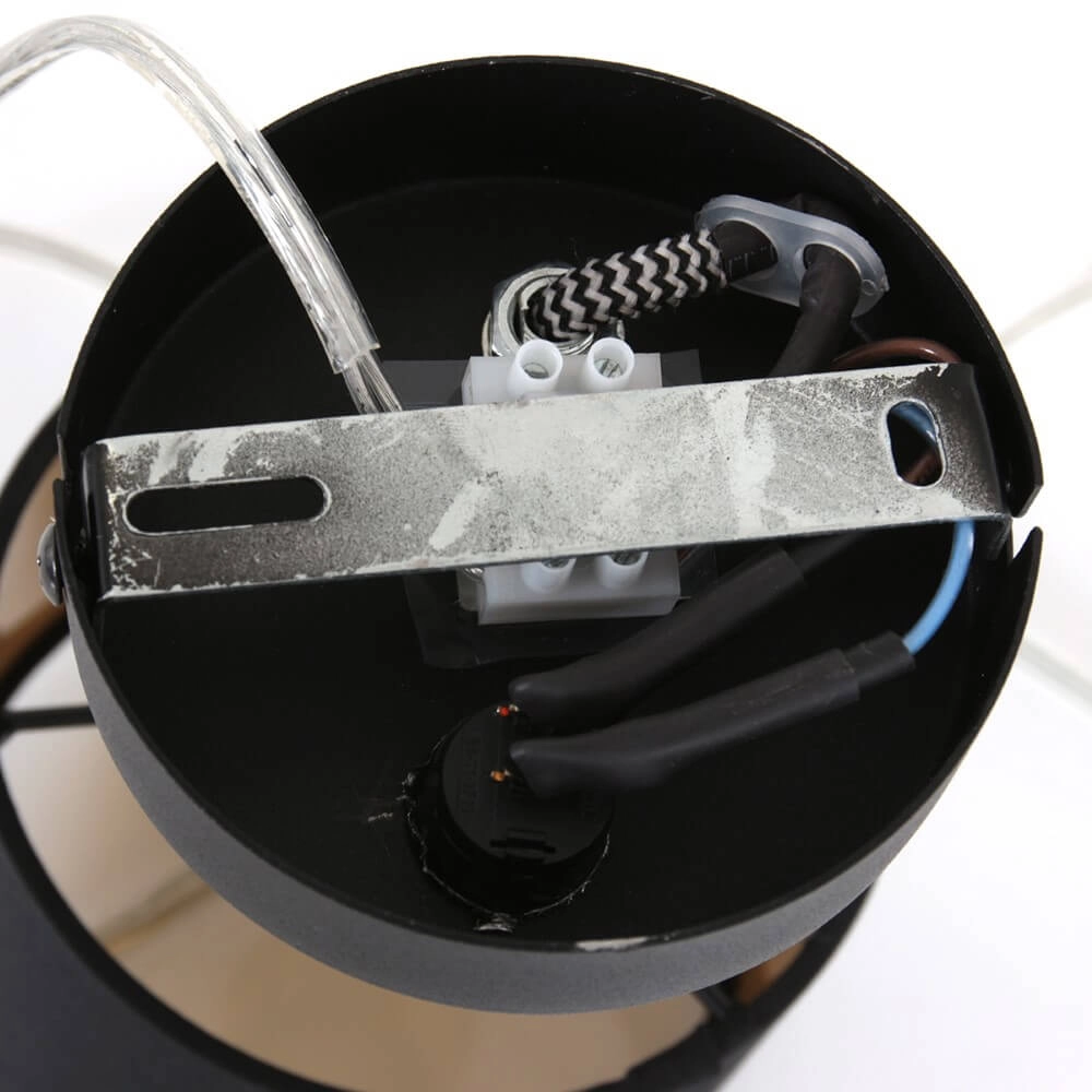 Schwarze Wandlampe Ornoir Steinhauer 8712746151404