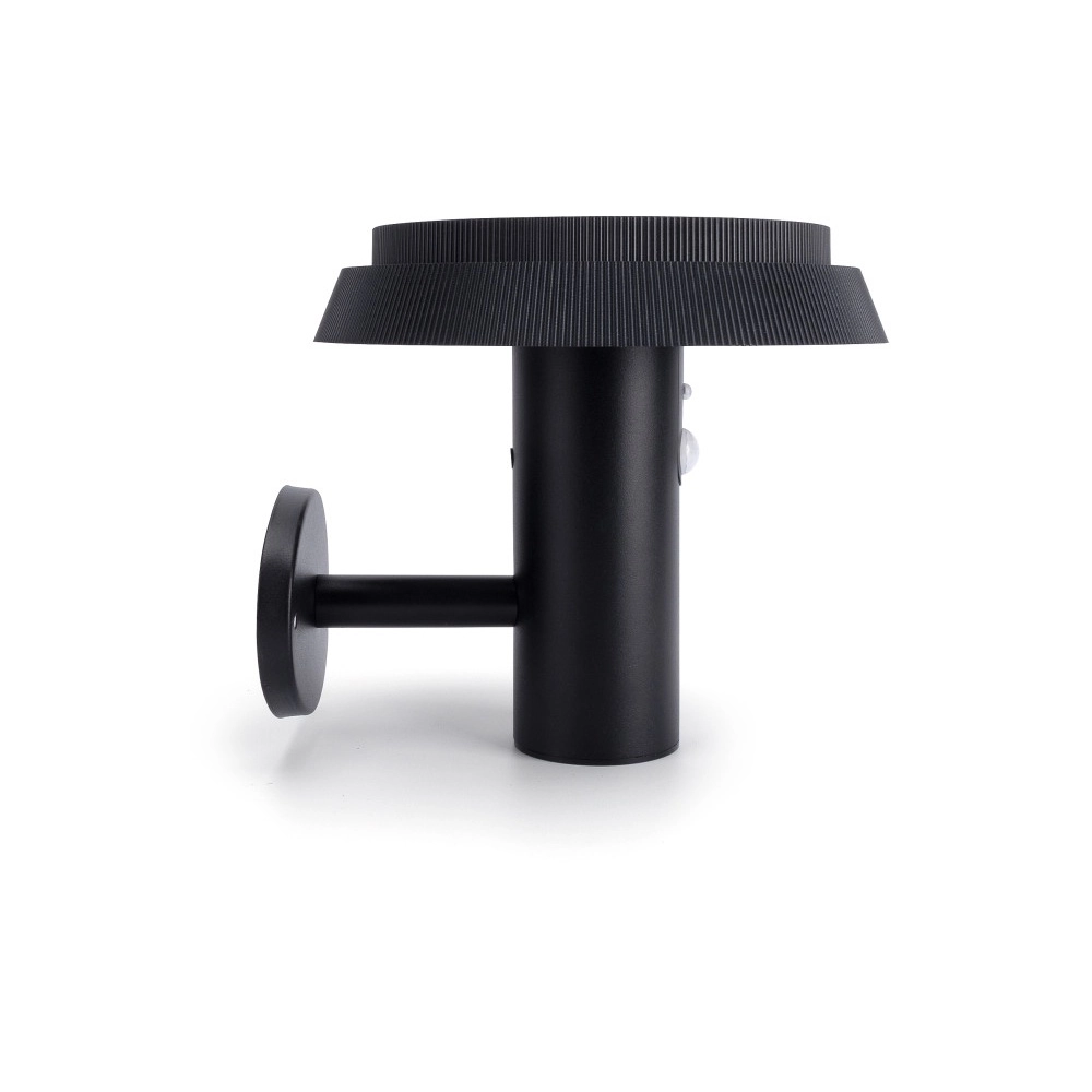 Außenlampe True Schwarz – Solar – Mit Bewegungsmelder