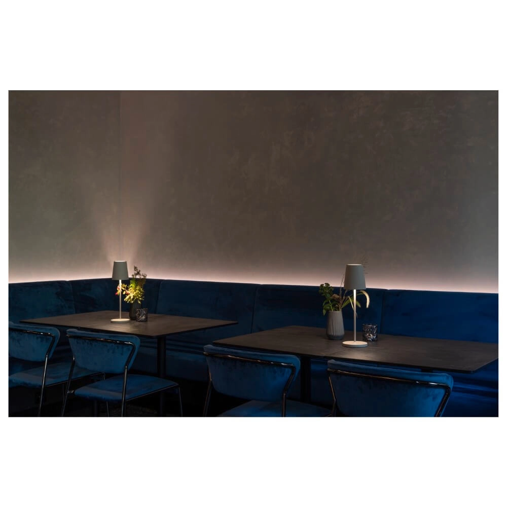 Tischlampe für den Außenbereich Vinolina Two weiß - wiederaufladbar SLV 4024163288330